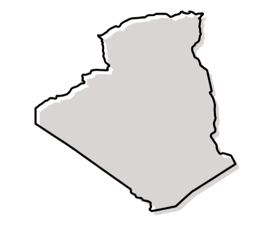 Carte Algérie